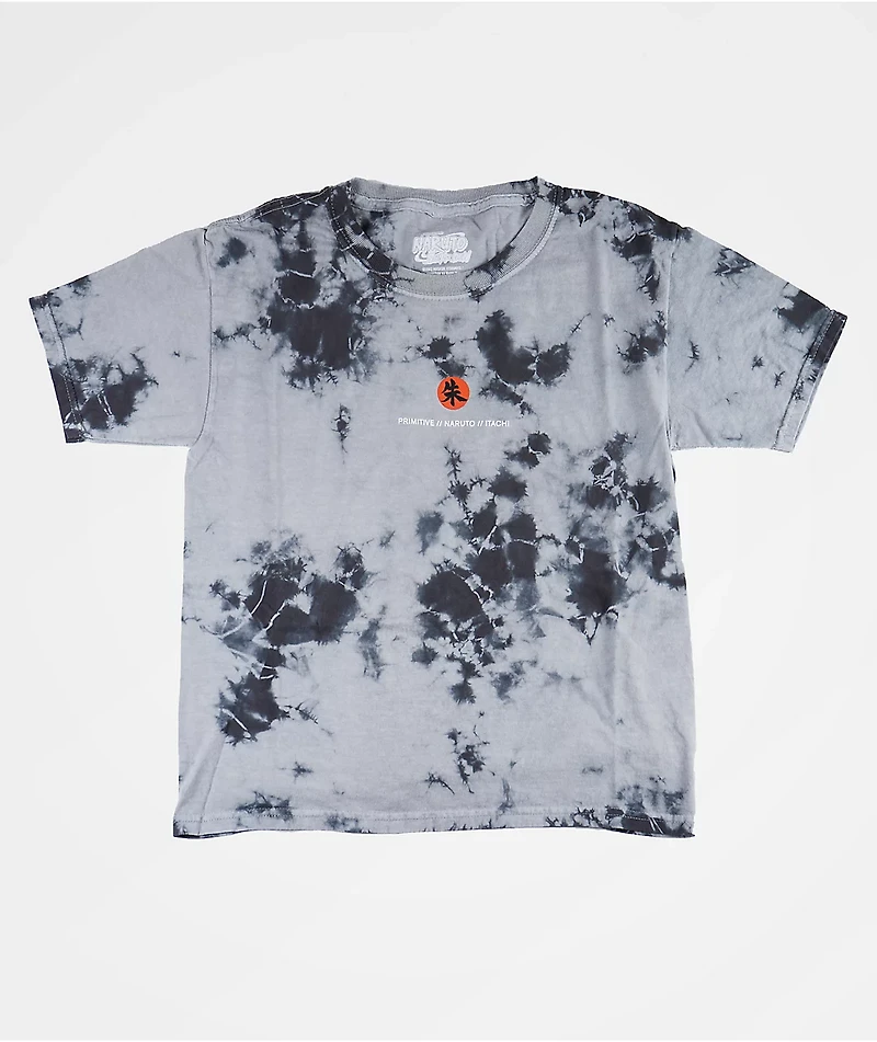 Primitive x Naruto Crows Washed Burgundy T-Shirt