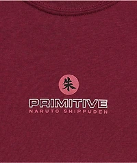 Primitive x Naruto II Itachi Burgundy T-Shirt
