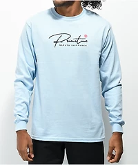 Primitive x Naruto II Know Pain Blue Long Sleeve T-Shirt