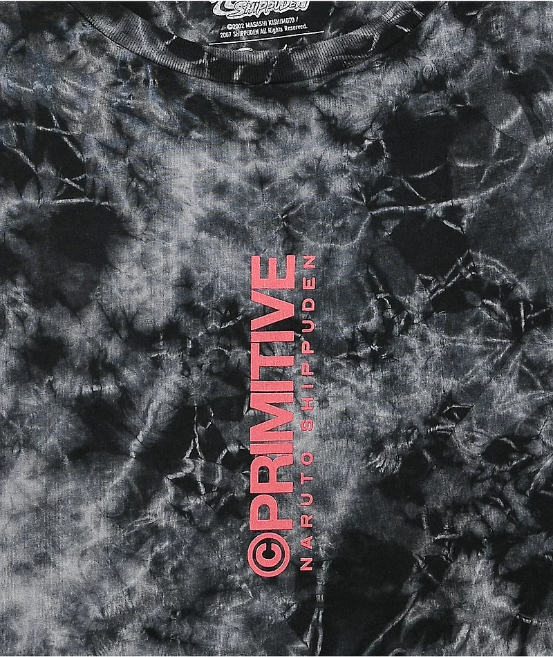 Primitive x Naruto II Obito Washed Black Long Sleeve T-Shirt