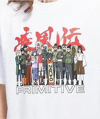 Primitive x Naruto Leaf White T-Shirt