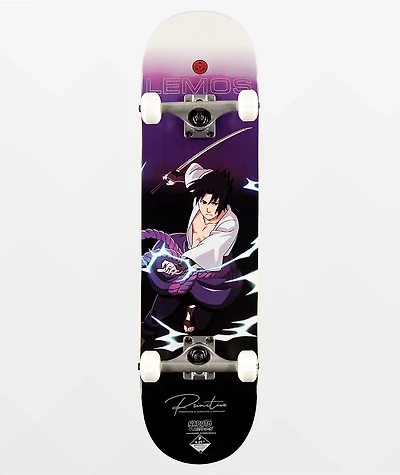 Primitive x Naruto Lemos Sasuke 8.25" Skateboard Complete