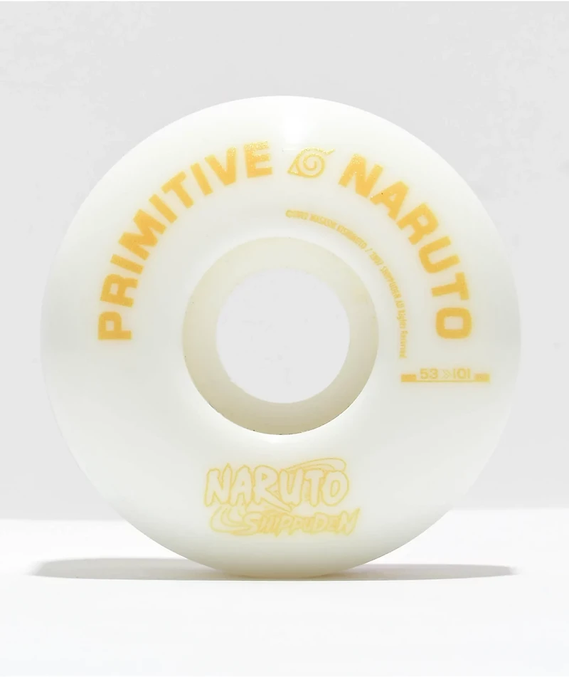 Primitive x Naruto Nine Tails 53mm 99a Red Skateboard Wheels
