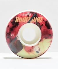 Primitive x Naruto Nine Tails 53mm 99a Red Skateboard Wheels