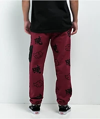 Primitive x Naruto Shippuden Akatsuki Red Sweatpants
