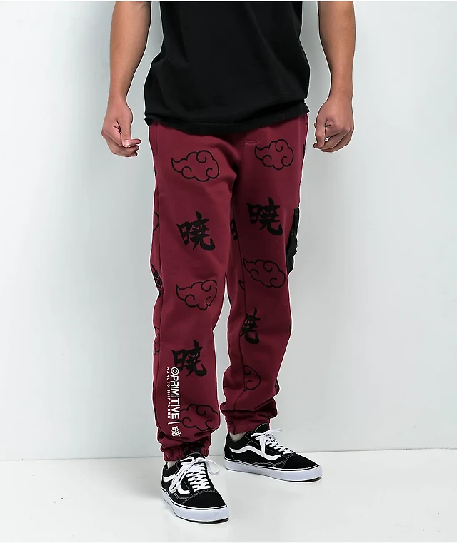 Pacsun Naruto Shippuden Akatsuki Sweatpants at Foxvalley Mall in