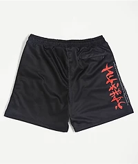 Primitive x Naruto Shippuden Beast Black Mesh Shorts