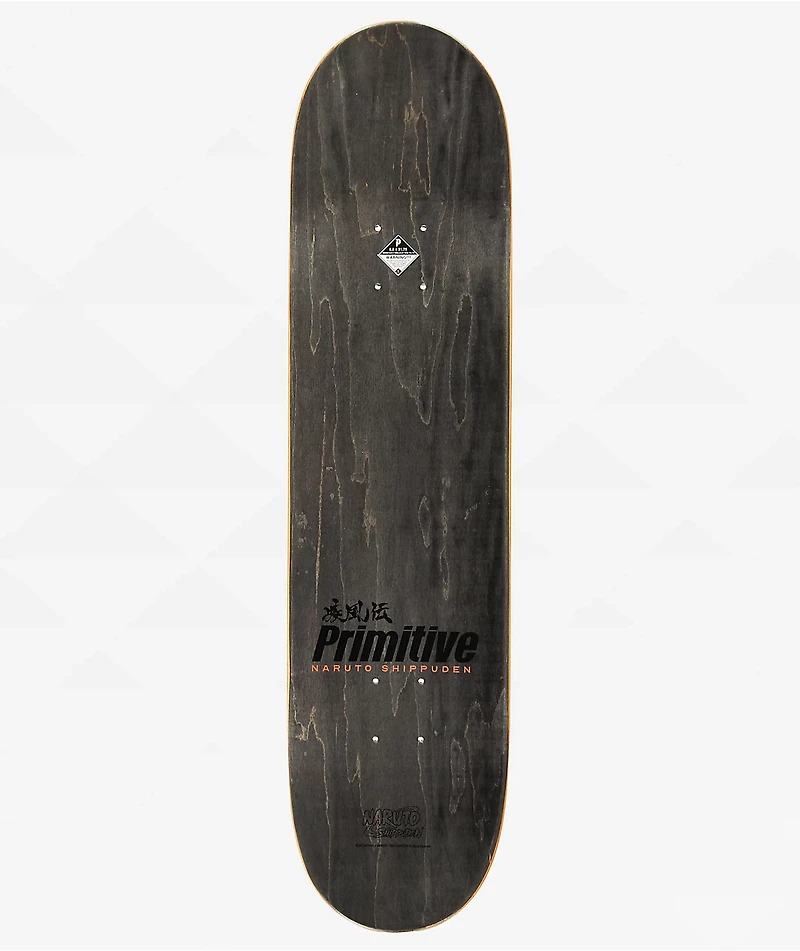 Primitive x Naruto Shippuden Gillet Kakashi Dog Squad 8.0" Skateboard Deck
