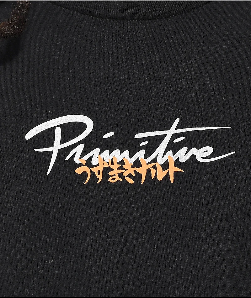 Primitive x Naruto Shippuden Hero Black T-Shirt