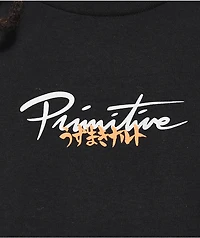 Primitive x Naruto Shippuden Hero Black T-Shirt