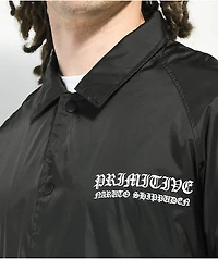 Primitive x Naruto Shippuden Hidan Black Coaches Jacket