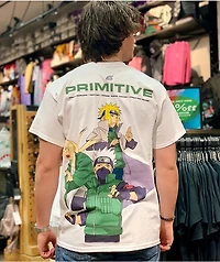Primitive x Naruto Shippuden Hokage White T-Shirt