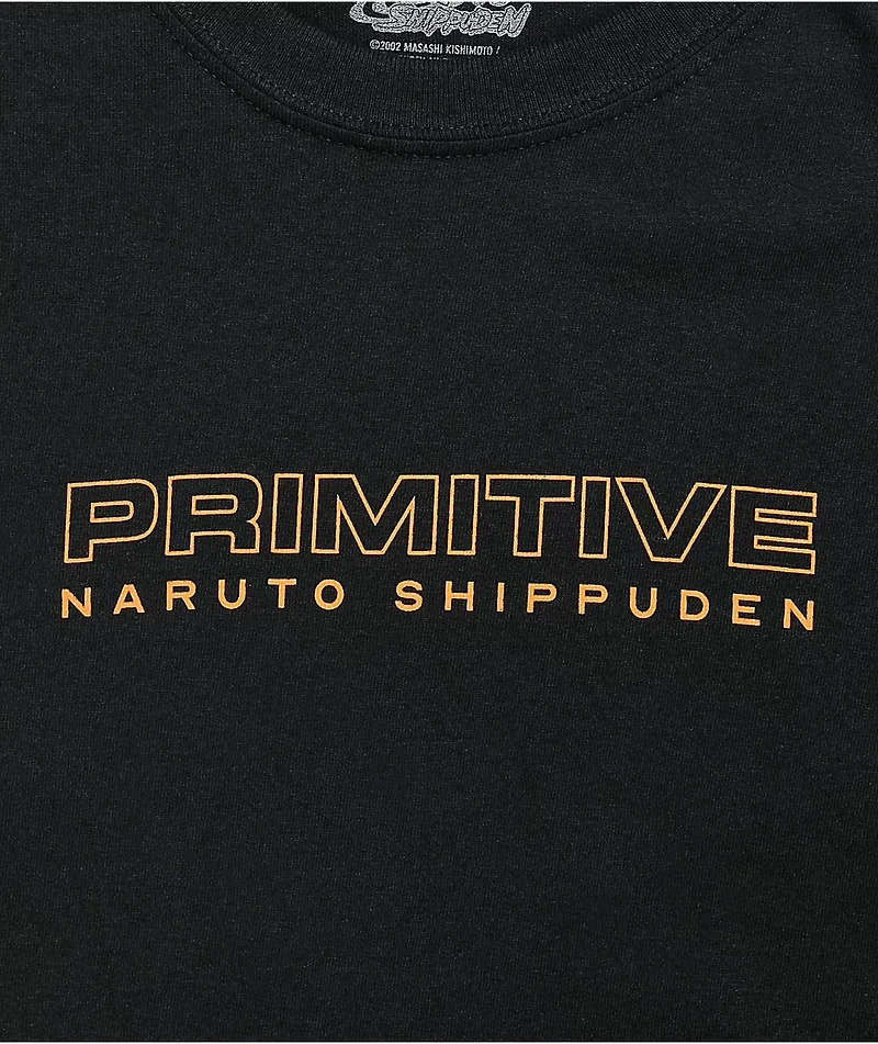 Primitive x Naruto Shippuden II Black T-Shirt