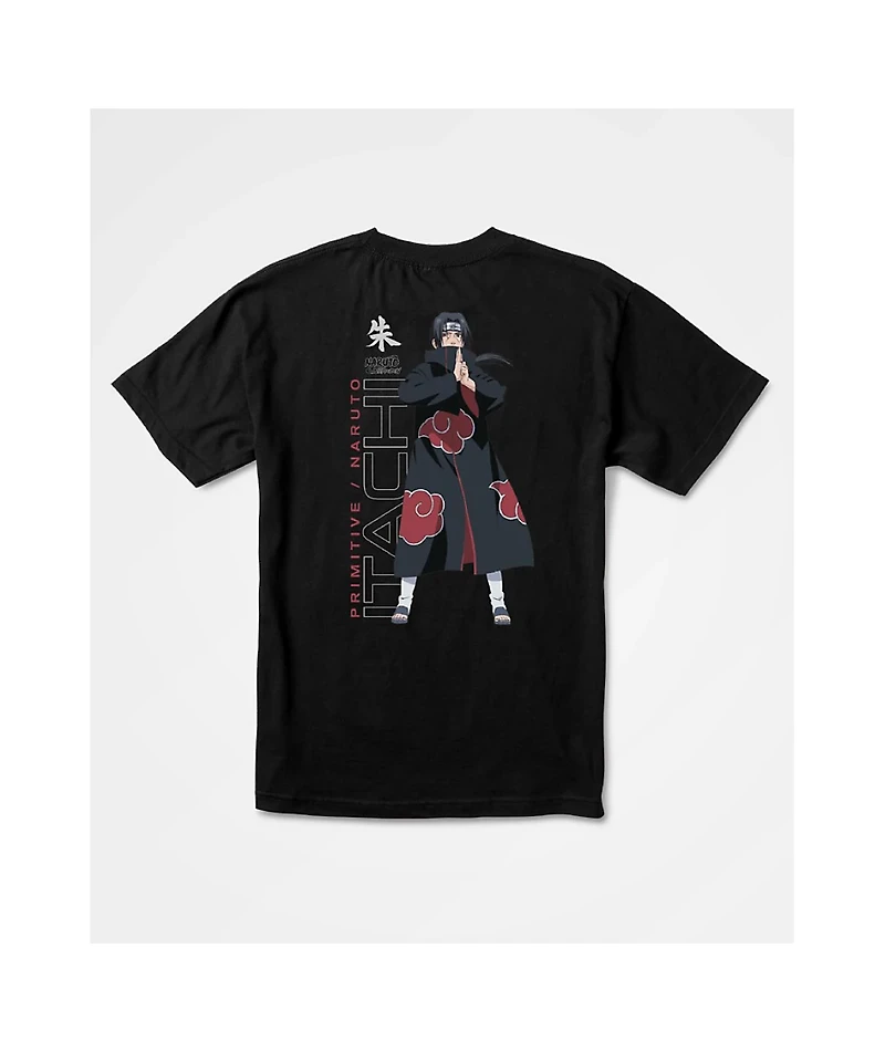 Primitive x Naruto Shippuden II Itachi Black T-Shirt