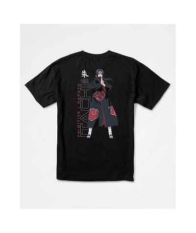 Primitive x Naruto Shippuden II Itachi Black T-Shirt