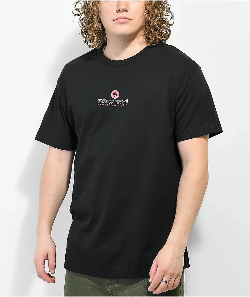 Primitive x Naruto Shippuden II Itachi Black T-Shirt