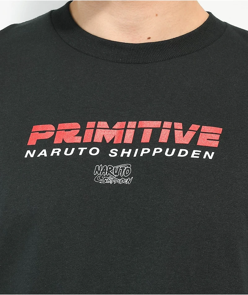Primitive x Naruto Shippuden Itachi Black Long Sleeve T-Shirt