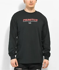 Primitive x Naruto Shippuden Itachi Black Long Sleeve T-Shirt