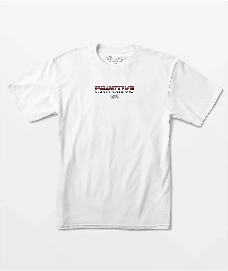Primitive x Naruto Shippuden Itachi Uchiha White T-Shirt