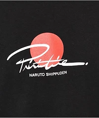 Primitive x Naruto Shippuden Itachi Warning Black T-Shirt