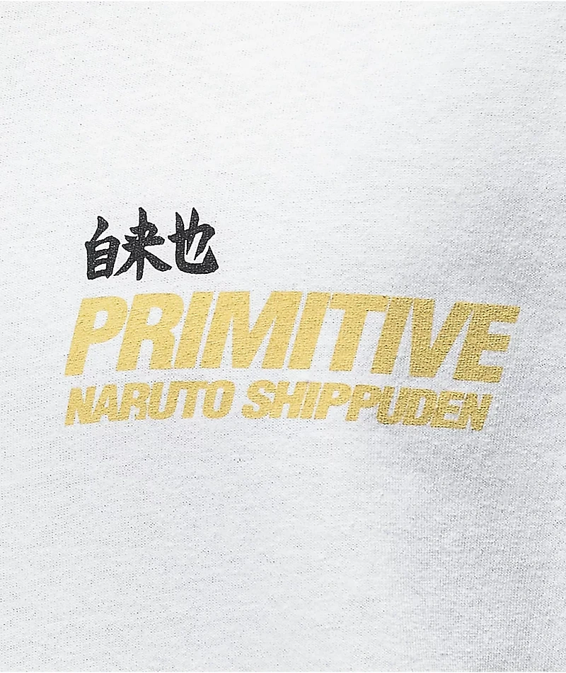 Primitive x Naruto Shippuden Jiraiya White T-Shirt
