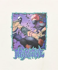 Primitive x Naruto Shippuden Kakashi & Kakuzu Cream T-Shirt