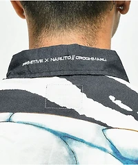 Primitive x Naruto Shippuden Orochimaru Short Sleeve Button Up Shirt