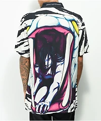 Primitive x Naruto Shippuden Orochimaru Short Sleeve Button Up Shirt