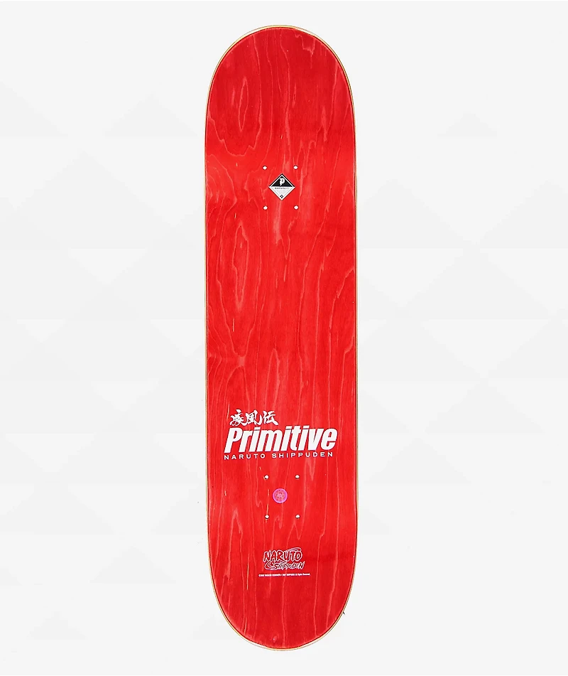 Primitive x Naruto Shippuden Rodriguez Hero 8.0" Skateboard Deck