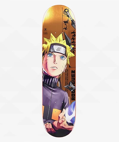 Primitive x Naruto Shippuden Rodriguez Hero 8.0" Skateboard Deck