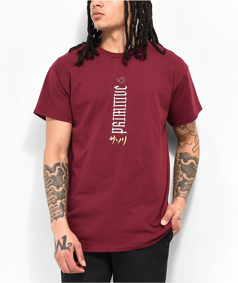 Primitive x Naruto Shippuden Sasori Red T-Shirt