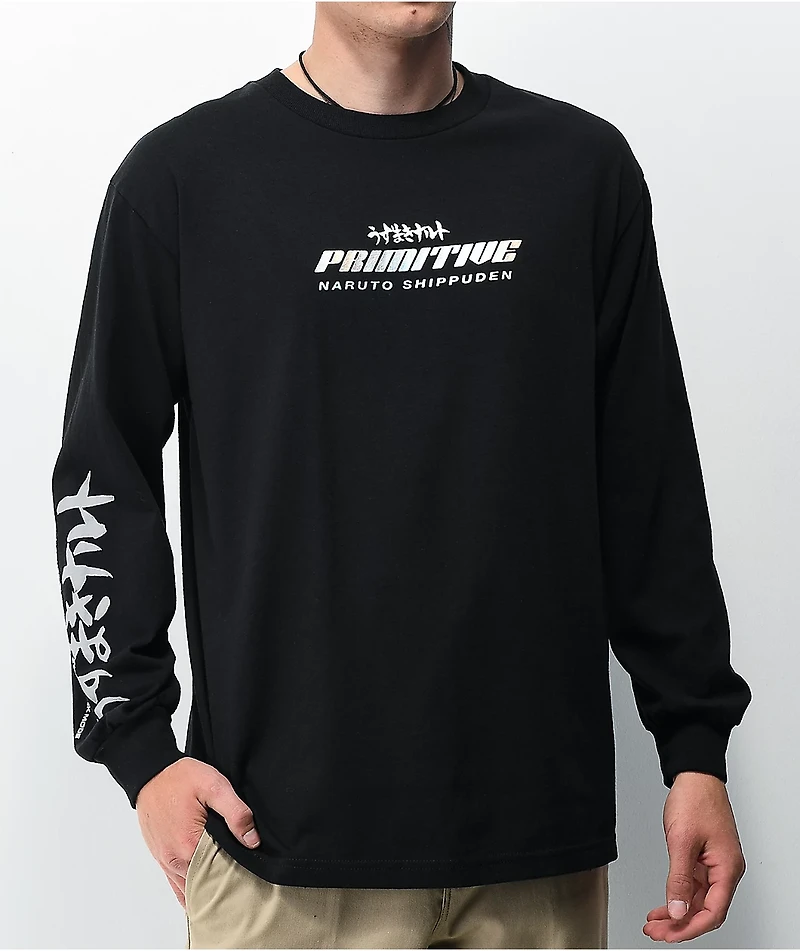 Primitive x Naruto Shippuden Six Paths Black Long Sleeve T-Shirt