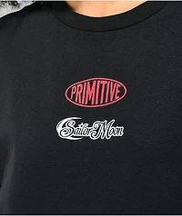 Primitive x Sailor Moon Guardians Black T-Shirt