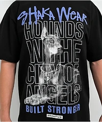 Primitive x Shaka Wear Streets Black T-Shirt