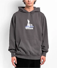 Primitive x Shaka Wear Streets Grey Heavyweight Hoodie
