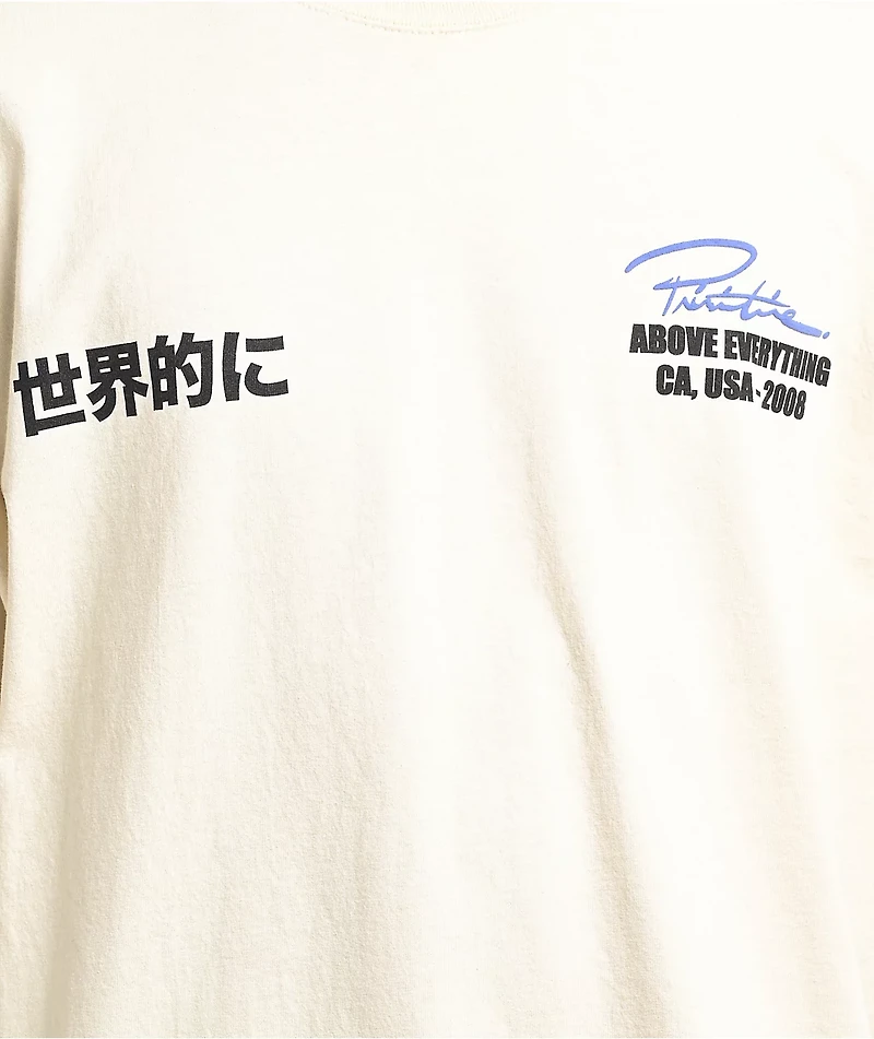Primitive x Shaka Wear Takeover Cream T-Shirt