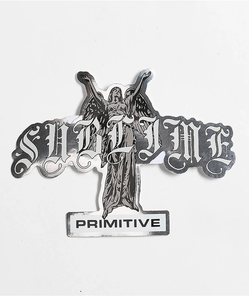 Primitive x Sublime Angel Sticker
