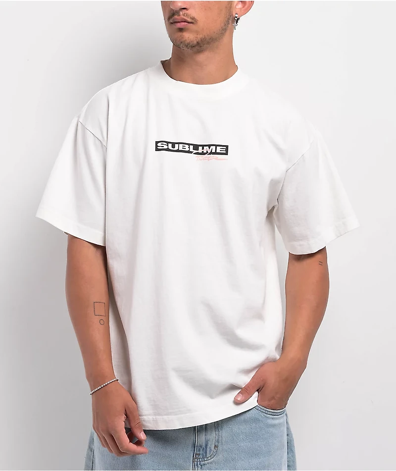Primitive x Sublime Arise White T-Shirt