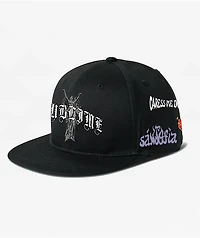 Primitive x Sublime Down Here Black Snapback Hat
