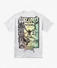 Primitive x Sublime Flyer Color Changing White Heavyweight T-Shirt