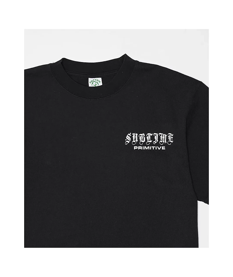 Primitive x Sublime Neighbors Black T-Shirt
