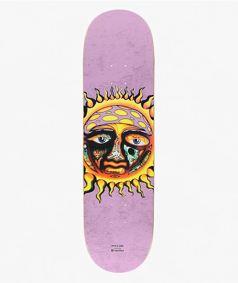 Primitive x Sublime Rise 8.5" Skateboard Deck