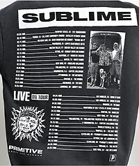Primitive x Sublime Rise Black Wash Heavyweight Zip Hoodie
