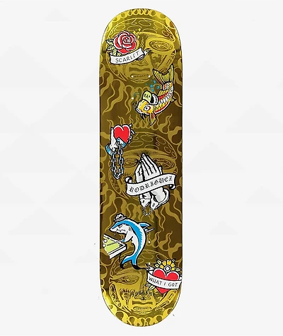 Primitive x Sublime Rodriguez Badfish 8.125" Skateboard Deck