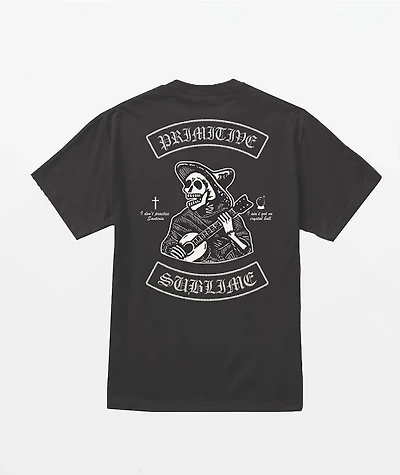 Primitive x Sublime Santeria Black Heavyweight T-Shirt