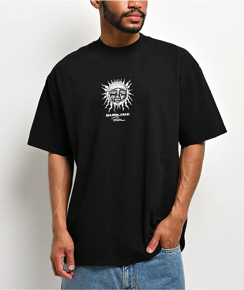 Primitive x Sublime Vibrations Color Changing Black Heavyweight T-Shirt