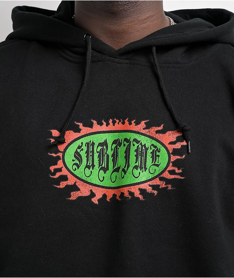 Primitive x Sublime Zine Black Hoodie