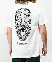 Primitive x Terminator 2 Skynet White T-Shirt