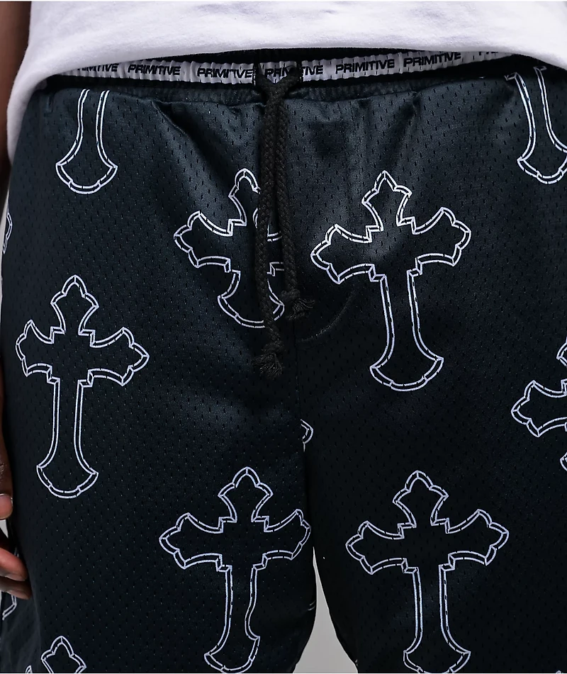 Primitive x Tupac Black Mesh Shorts