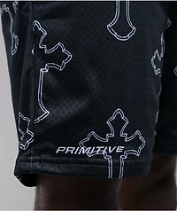 Primitive x Tupac Black Mesh Shorts